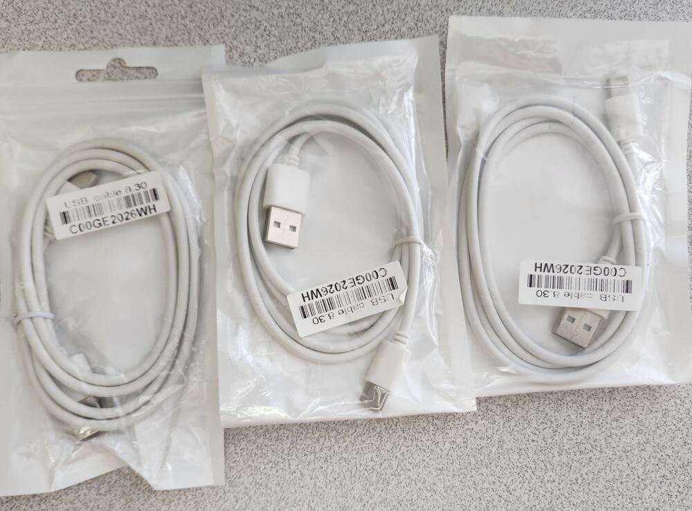 USB C Charging Cable 8.30 White Brand New In Package